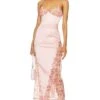 Eva Silk Dress Pink