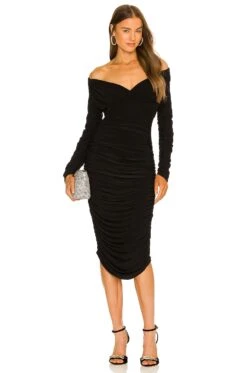 Norma Kamali Tara Dress Black