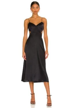 Irina Midi Dress Black