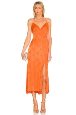 Francessca Dress Orange