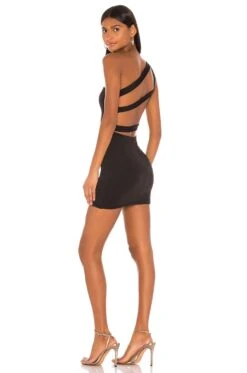 Davey Strappy Back Dress Black