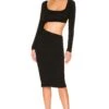 Lola Cut Out Dress Black