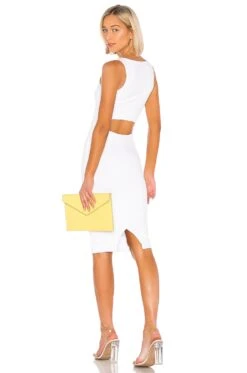 ROBE SANS MANCHES GAIL White