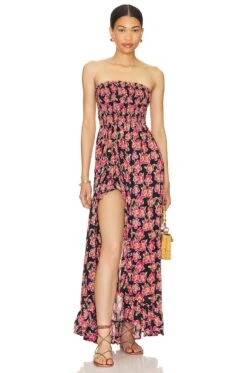 Eri Maxi Dress Poipu Black