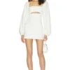 Amy Mini Dress White