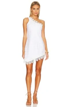 Alma Mini Dress White