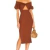 Toni Dress Brown